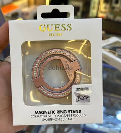 Guess magnetic ring stand pink original & best offer