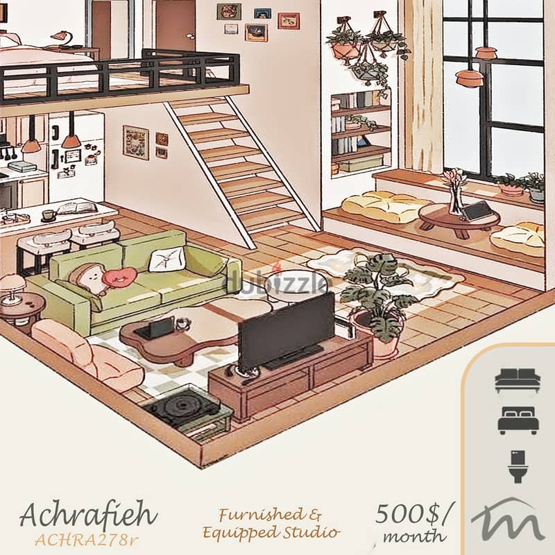 Ashrafieh | Fully Furnished/Equipped Studio | Close to All Necessities 0