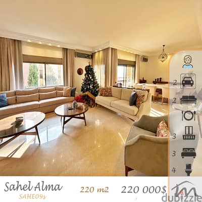 Sahel Alma | Signature | Decorated 220m² | Panoramic View | Balconies