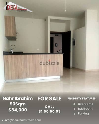 90 SQM apartment for sale in Nahr Ibrahim  REF#JH17153