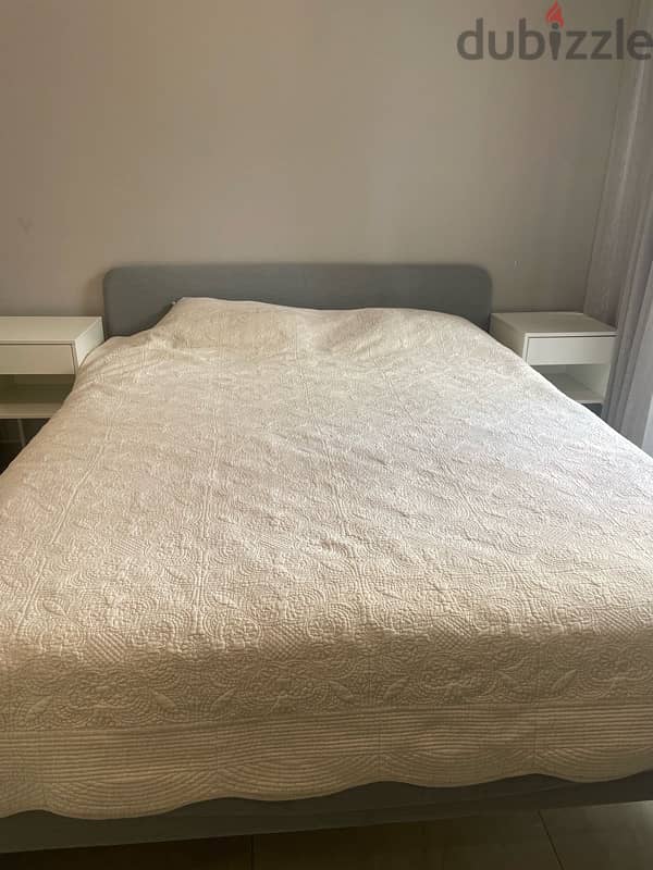 IKEA bed, with Foma mattress 160 x 200 cm 1