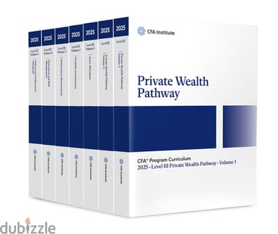 CFA Official 2025 Level 3 Books Private Wealth Pathways