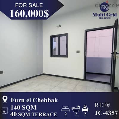 JC-4357 / Apartment for Sale in Furn el Chebbak,شقة للبيع في فرن شباك