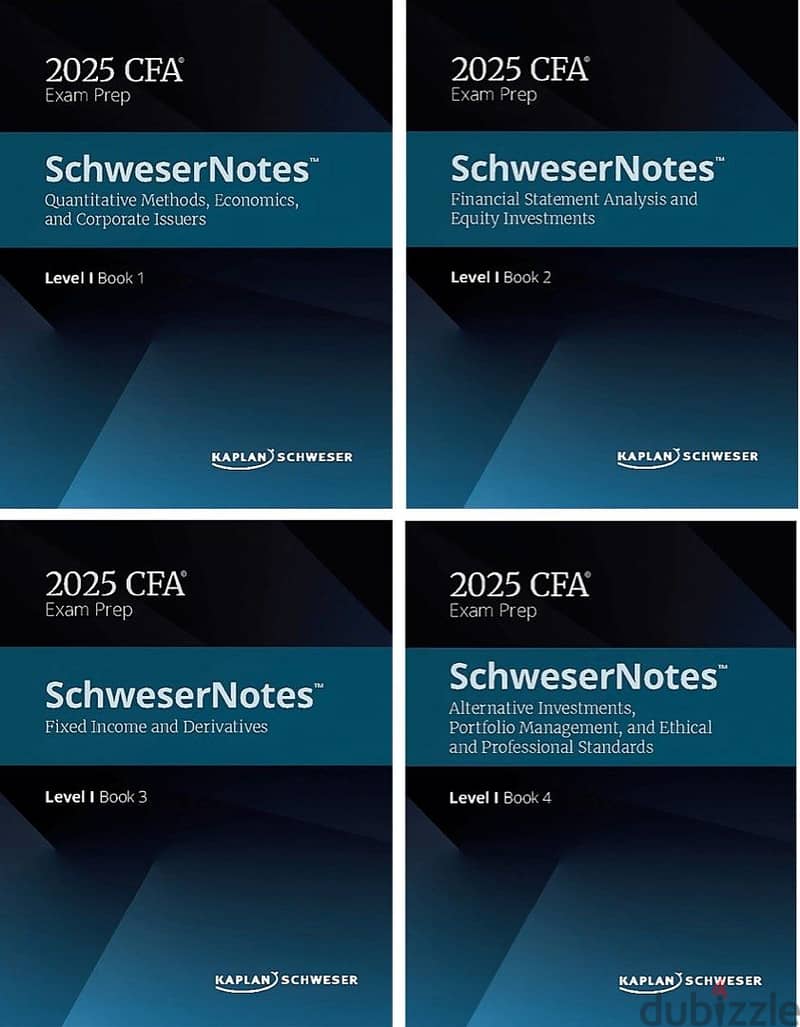 SchweserNotes 2025 Level 1 Books 0