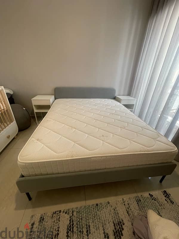 IKEA bed, with Foma mattress 160 x 200 cm 4