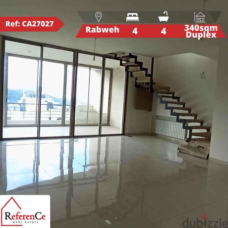 Duplex with Garden in Rabweh دوبلكس مع حديقة في الربوة 0