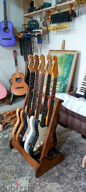 Brand new'5 way multi guitar stand 1