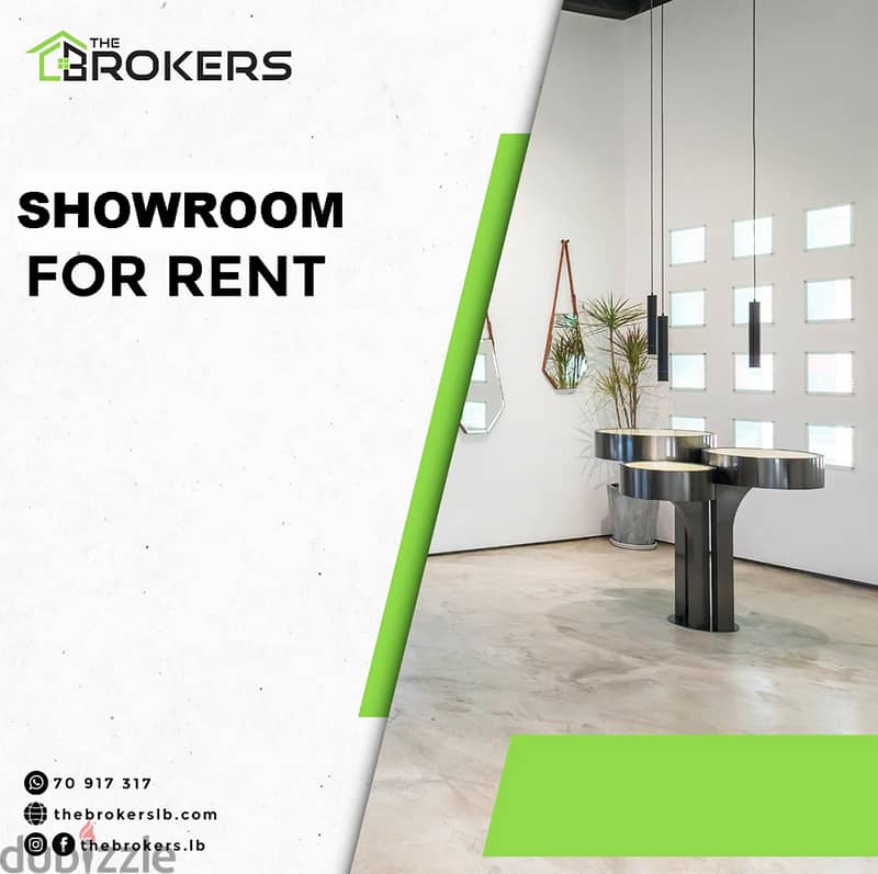 Showroom for Rent in Sodeco  صالة عرض للايجار في السوديكو 0