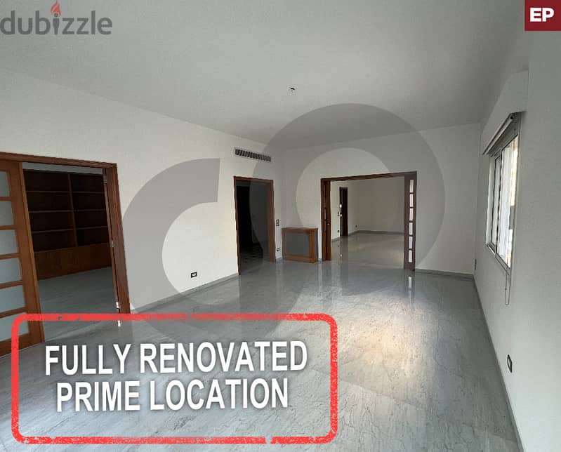 Fully Renovated, Prime Location- Achrafieh/اشرفيه REF#EP117154 0