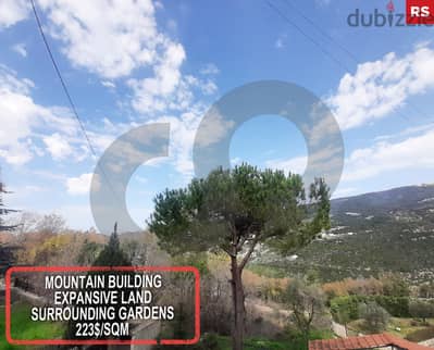 expansive land,surrounding gardens,jbeil-zebdine/زبدين REF#RS100333