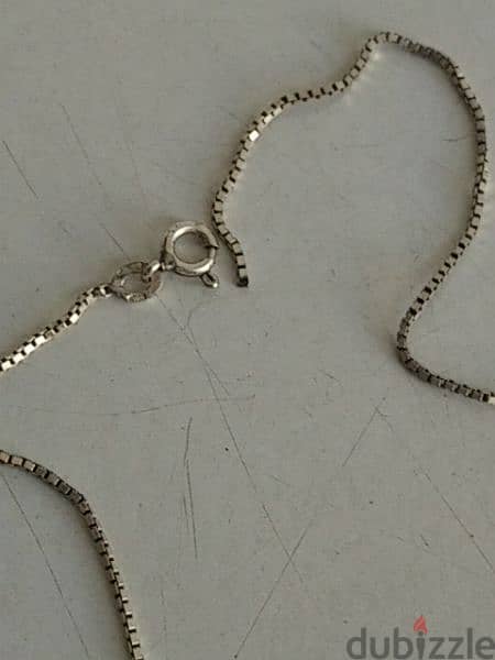 Silver necklace (broken) - Not Negotiable 2