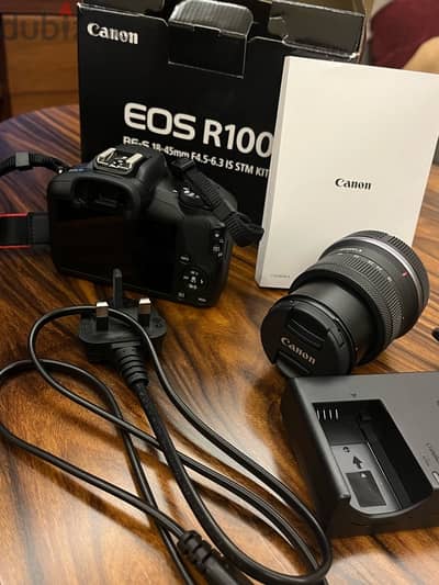 Canon EOS R100 RF-S 18-45mm F4.5-6.3 IS STM KIT