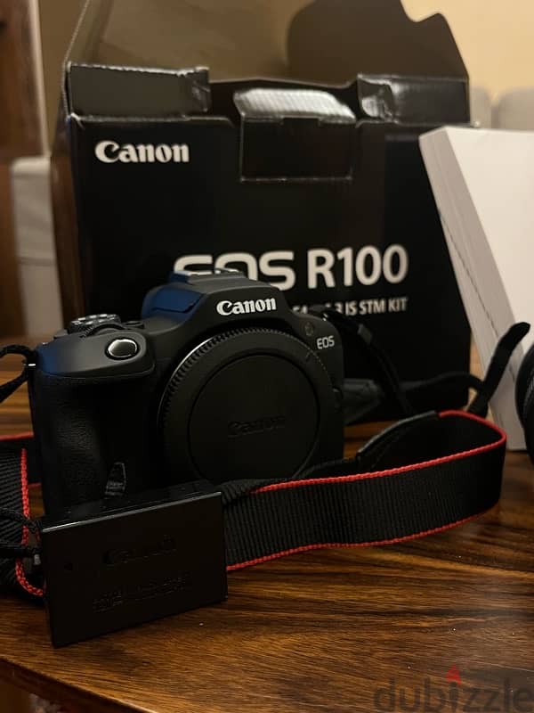 Canon EOS R100 RF-S 18-45mm F4.5-6.3 IS STM KIT 5