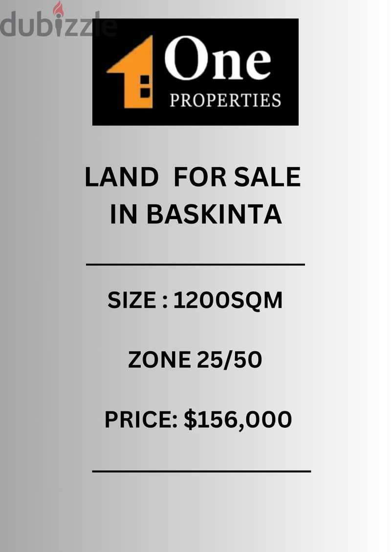 LAND FOR SALE IN BASKINTA 0