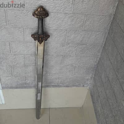 Medieval Heritage Sword, Stainless Steel Blade, Copper Hilt