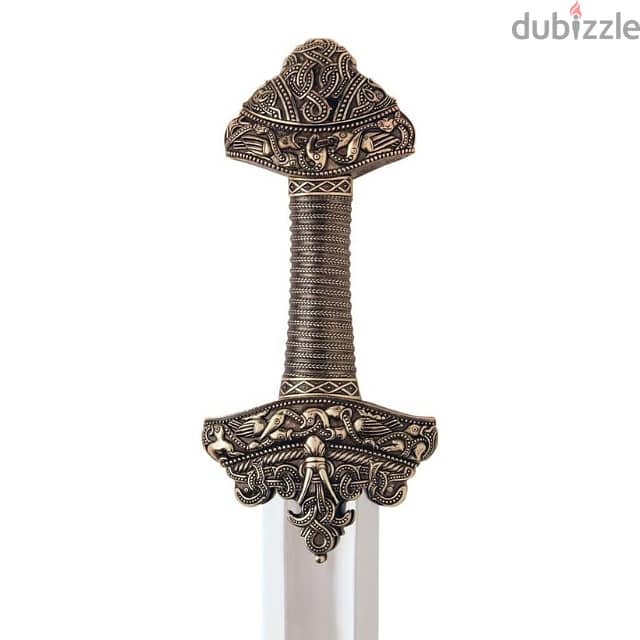 Medieval Heritage Sword, Stainless Steel Blade, Copper Hilt 5