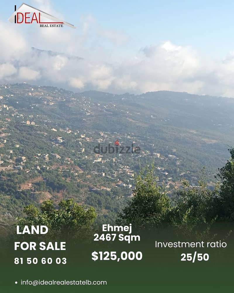 1650+817sqm Land for sale in  Ehmej REF#PM100 0