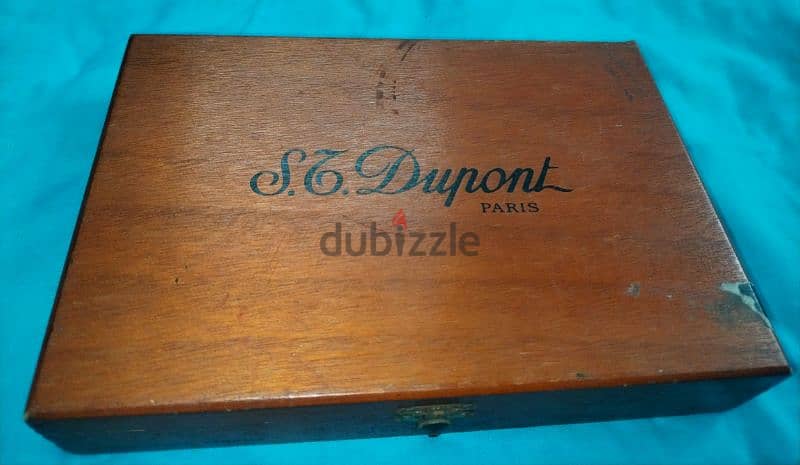 vintage S. T. dupont cigar box 0