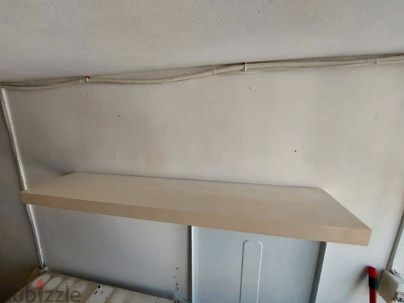 Set of 4 White Shelves for Sale 3