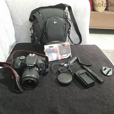 cannon eos 600d with all gadgets for sale