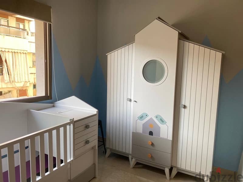 Baby boy bedroom 1-7 years - Barely used 2