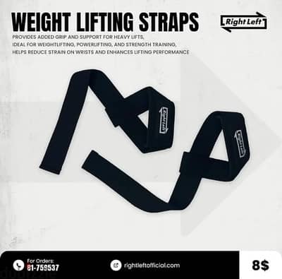 Weight lifting straps