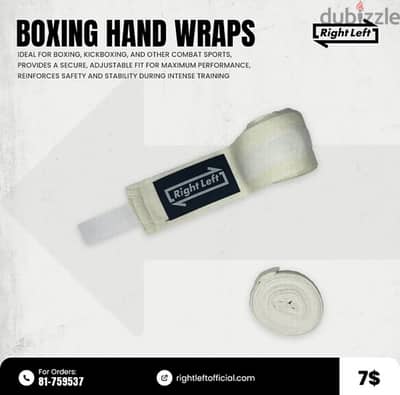 Boxing Hand Wraps White