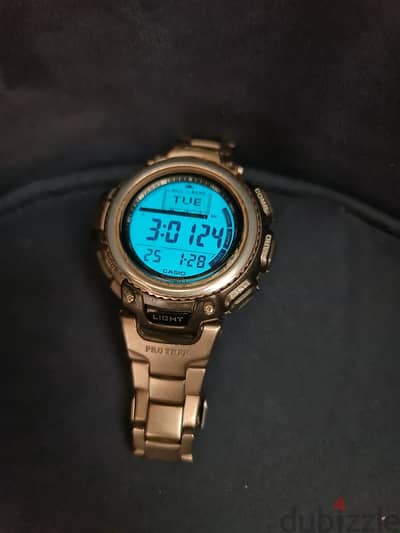 Casio watch pro-trek titanium