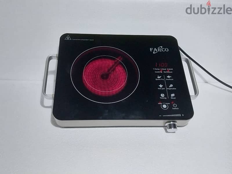 Farco Infrared Cooker Dual Heating Zones 2