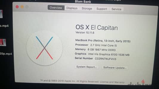 Macbook pro used like new