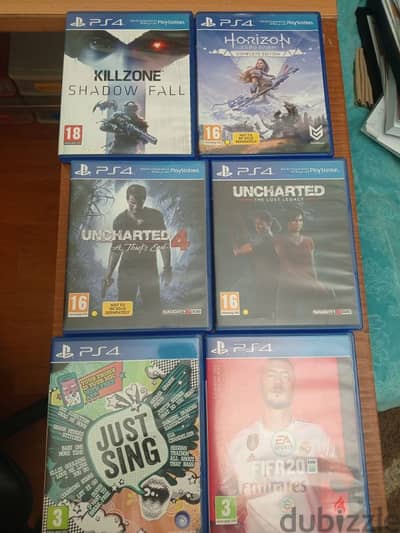 PS4 games contact for price