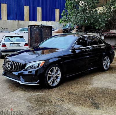 MERCEDES BENZ C300 AMG 4MATIC 99000 MILES 2015 اجنبية خارقة