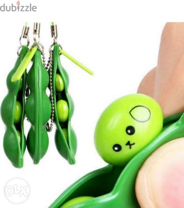 2 in 1 keychain and cute fidget pop out squeeze 3$ 1