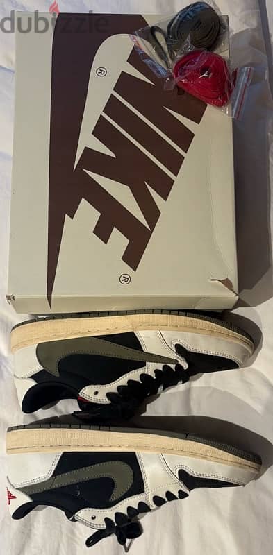 Jordan 1 Retro Low OG SP Travis Scott Olive