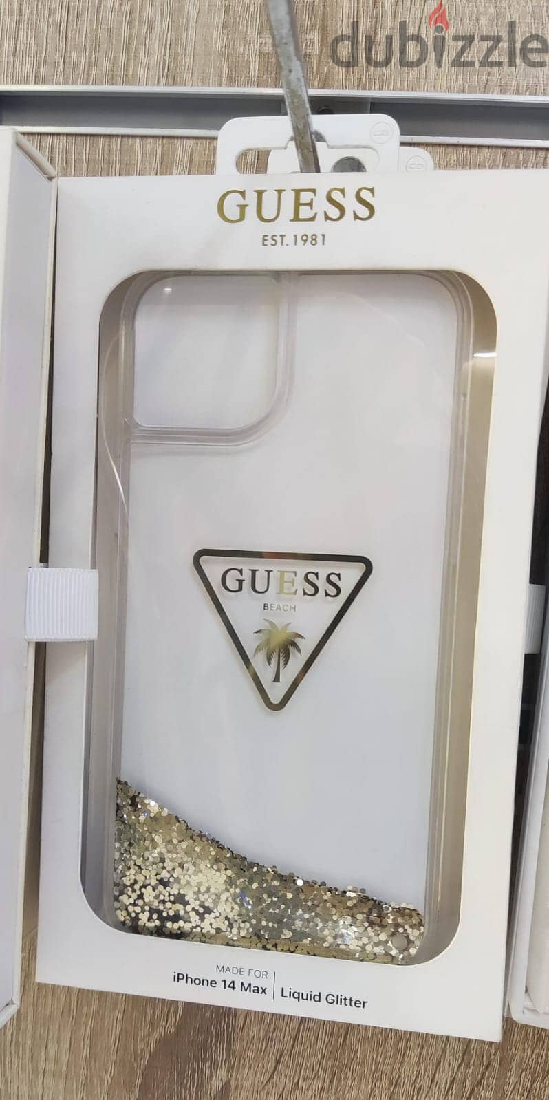 Guess liquid glitter beach cover for iphone 14 series great & best off 0