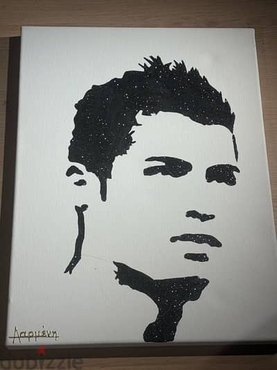 Ronaldo small painting