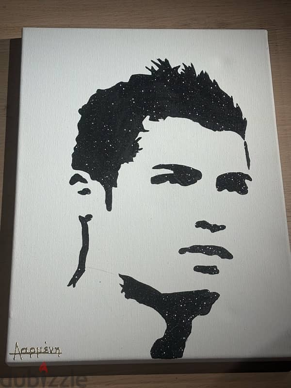 Ronaldo small painting 0