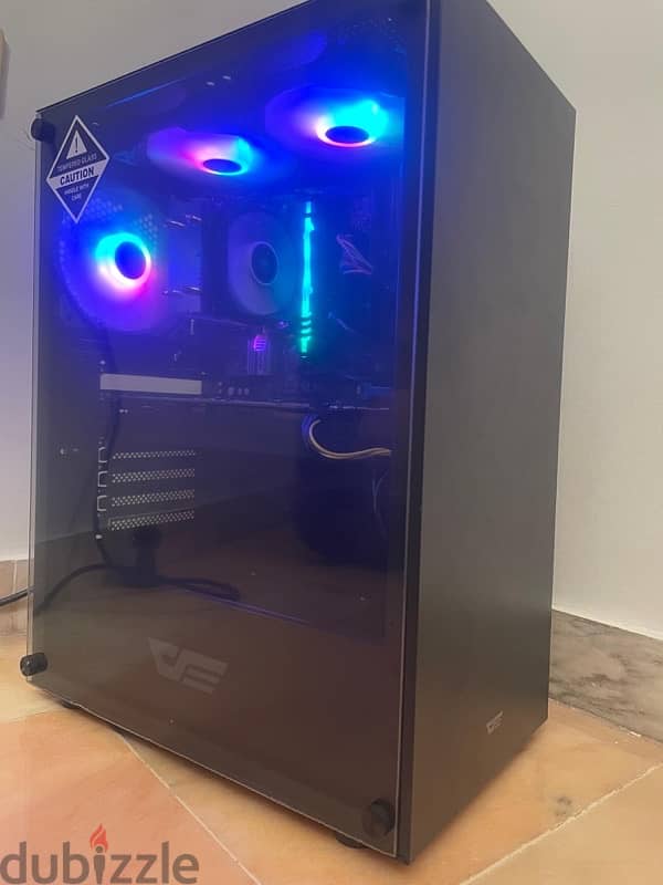 gaming pc: i5 9400/1060/16gb ram 3200 rgb/256gb ssd 1