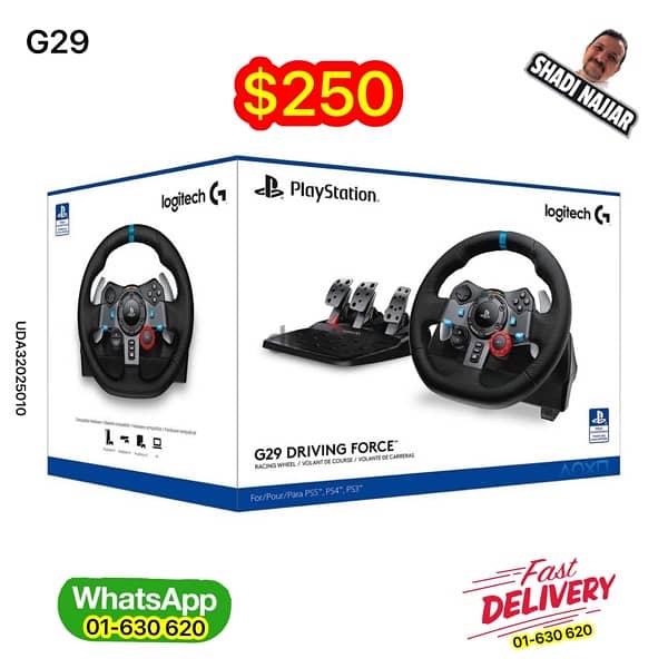 steering wheel G29 $250 0