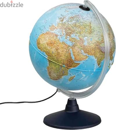 German store idena globe world map