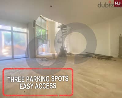 3 parking spots-Easy access-Duplex-ACHRAFIEH-SIOUFI/سيوفي REF#HJ117187