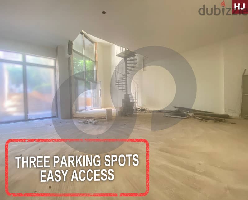 3 parking spots-Easy access-Duplex-ACHRAFIEH REF#HJ117187 0