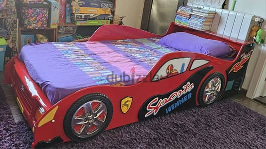 Formula One bed for kids