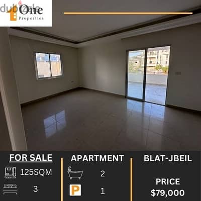 APARTMENT FOR SALE IN BLAT JBEIL