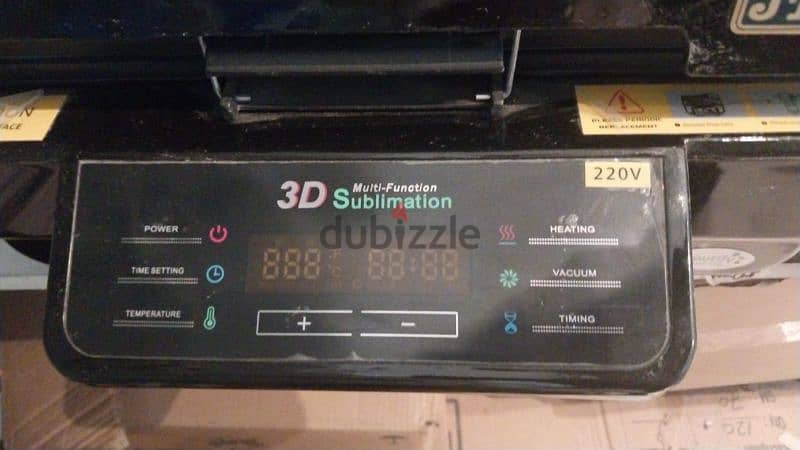 3D sublimation vaccuum heat press machine 1