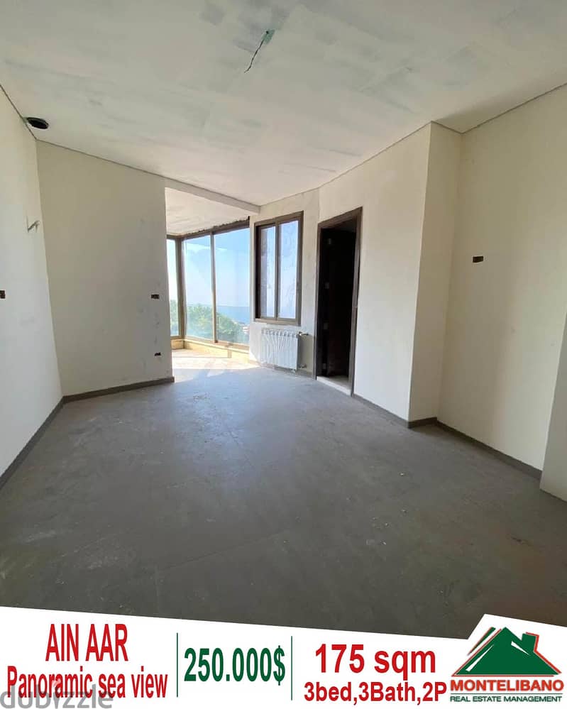 175 sqm apartment for sale in Ain Aar!! 0