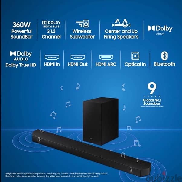 Brand new Samsung soundbars 2