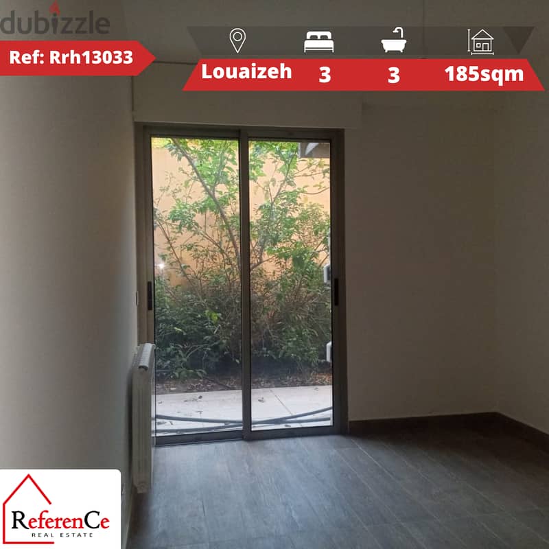 Apartment with terrace in Louaizeh شقة مع تراس في اللويزة 0