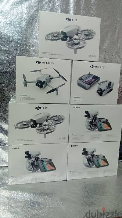 dji Flip & mini4 with warranty or without