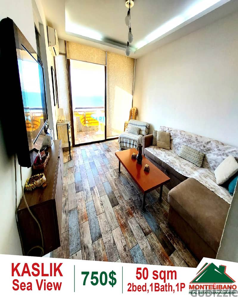 50 sqm fully furnished chalet for rent in Kaslik!! 1